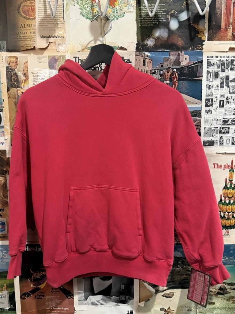 Yeezy Gap Kids Hoodie Red Large 10-11 YZY